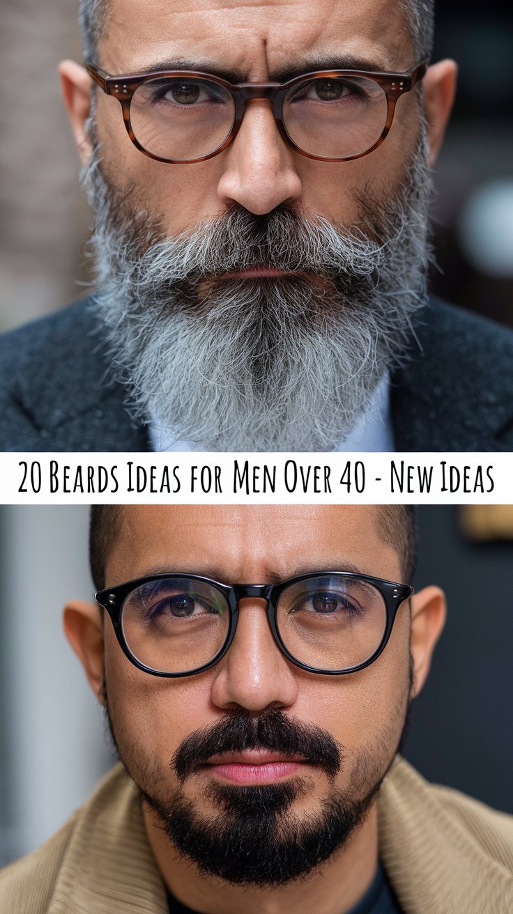 20 Beards Ideas for Men Over 40 – New Styles & Trends to Try in 2025