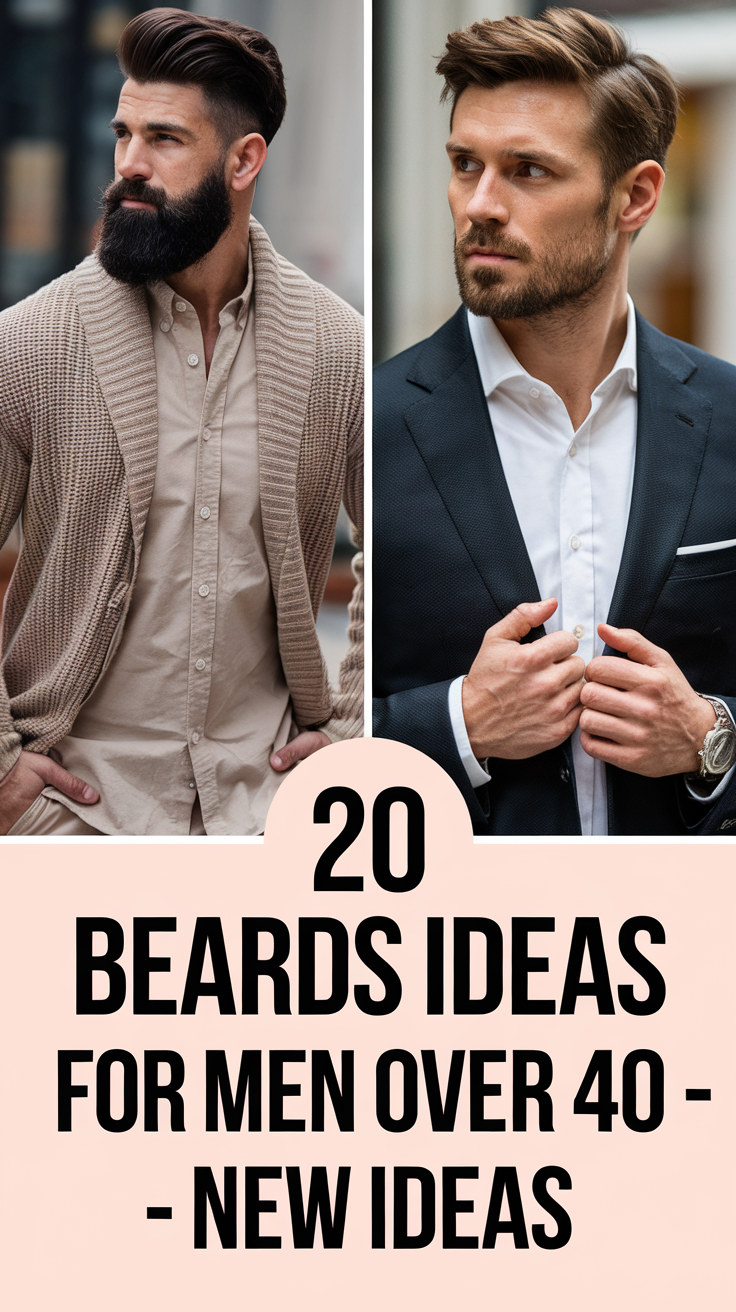 20 Beards Ideas for Men Over 40 – New Styles & Trends to Try in 2025