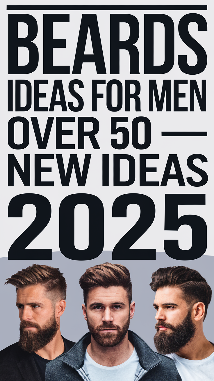 20 Beards Ideas for Men Over 50 - New Styles and Trends for 2025
