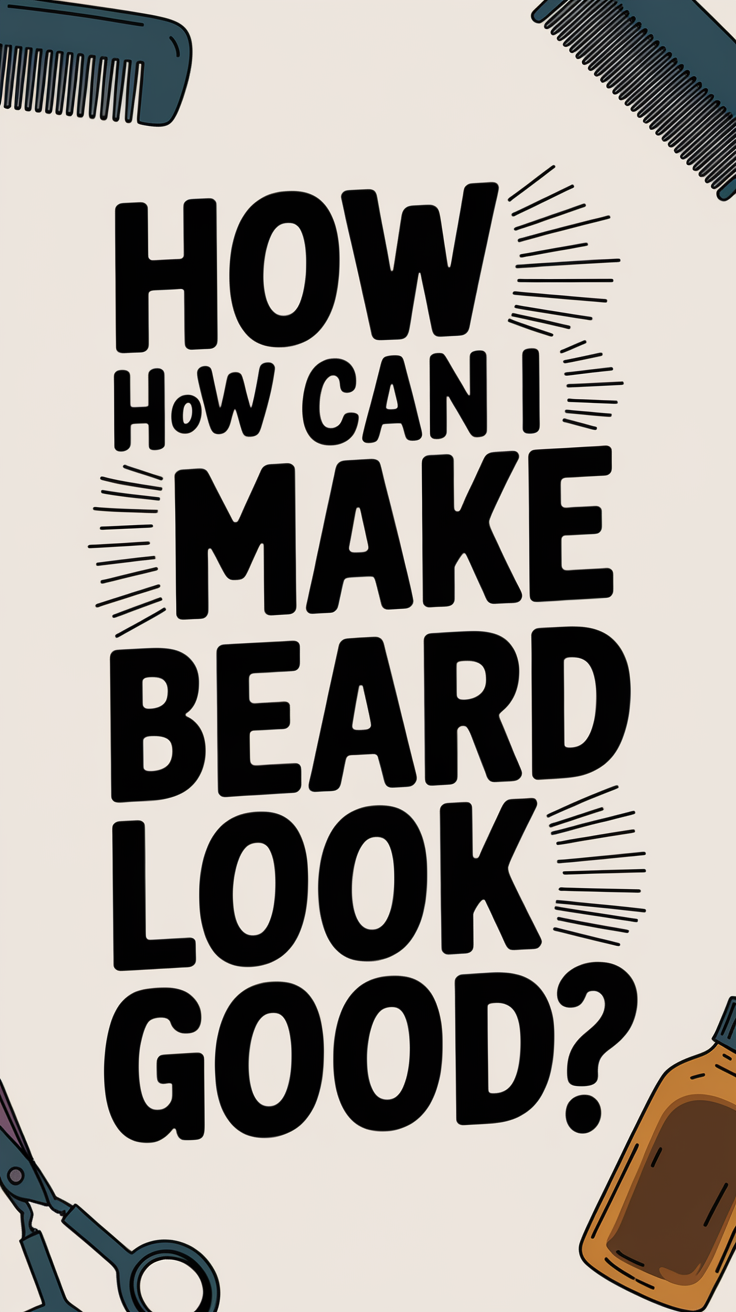 How Can I Make My Beard Look Good?