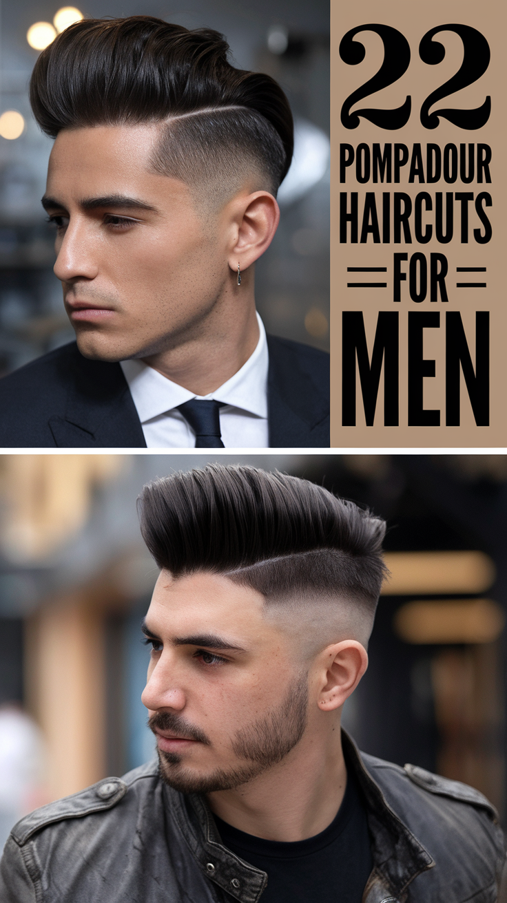 22 Best Ideas Pompadour Haircuts for Men: Modern, Classic, and Undercut Styles