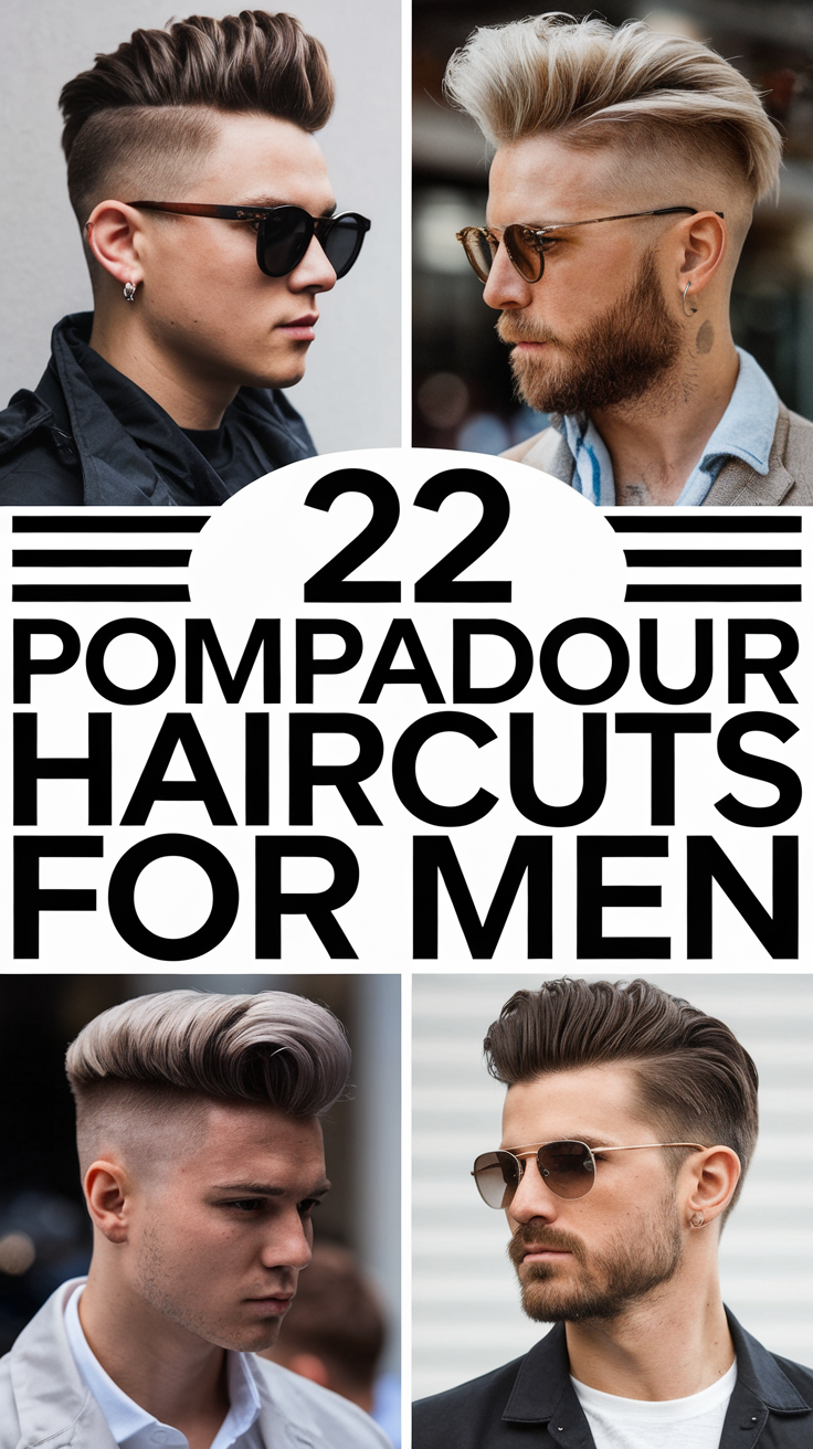 22 Best Ideas Pompadour Haircuts for Men: Modern, Classic, and Undercut Styles