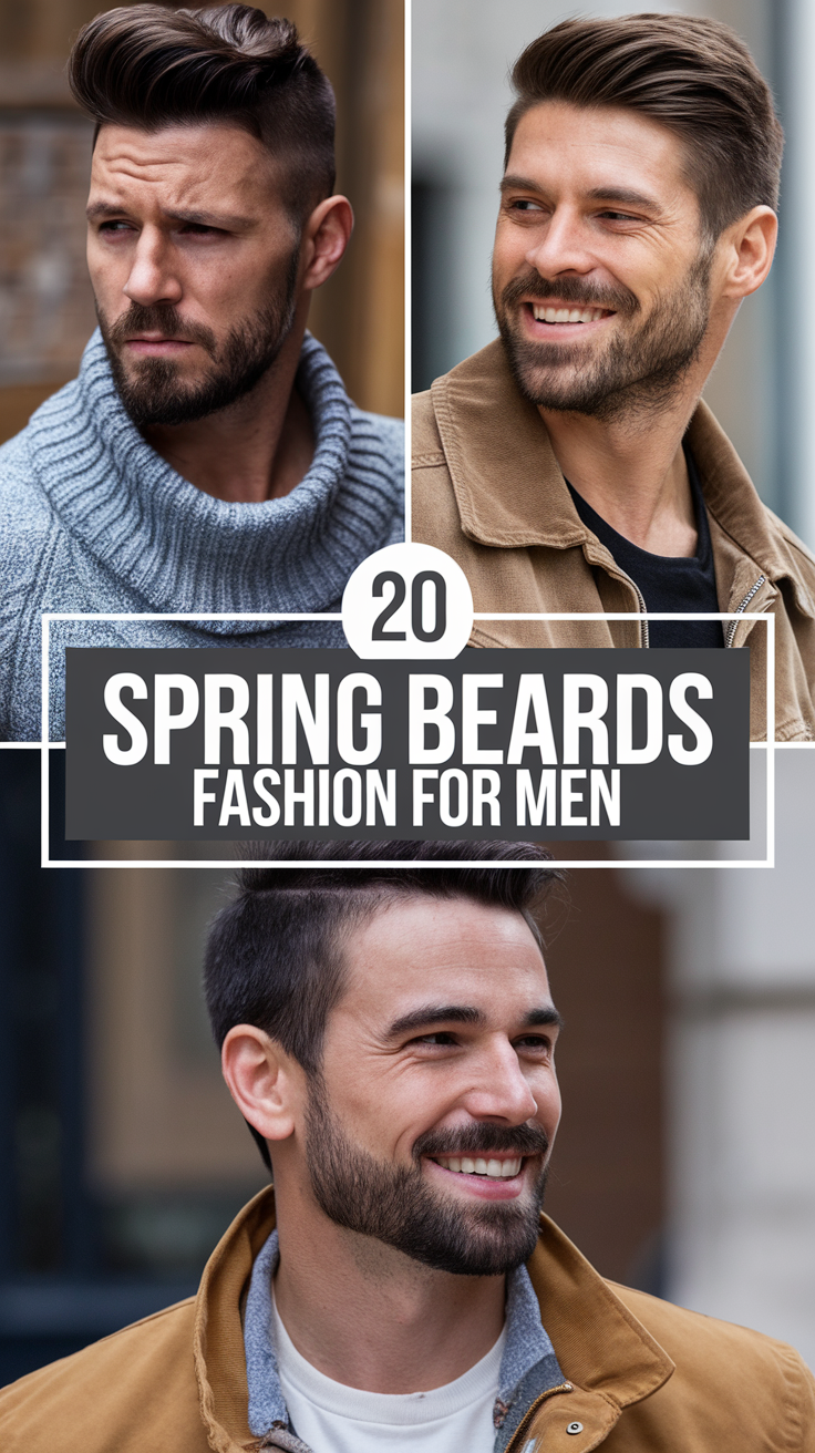 Spring Beards Fashion for Men 2025: 20 Ideas Bold Styles for Every Look