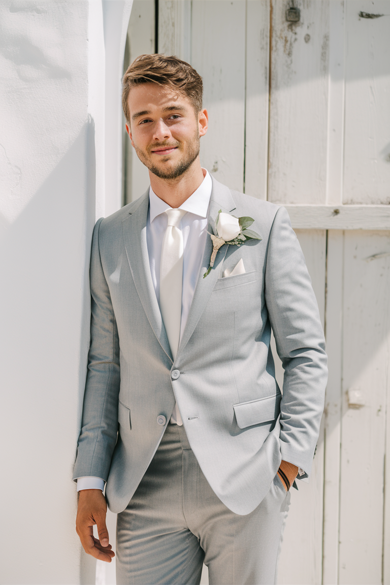 Men's Spring Wedding Outfits 2025 – 20 Stylish Ideas Looks for Every Guest & Dress Code