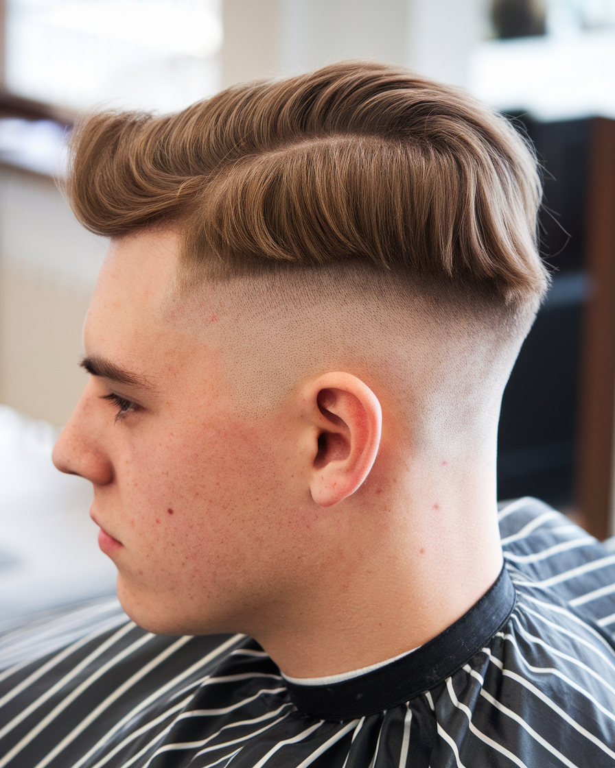 22 Men's Haircut Long Top Short Sides Styles – Modern Fade, Undercut, & Hairstyle Ideas