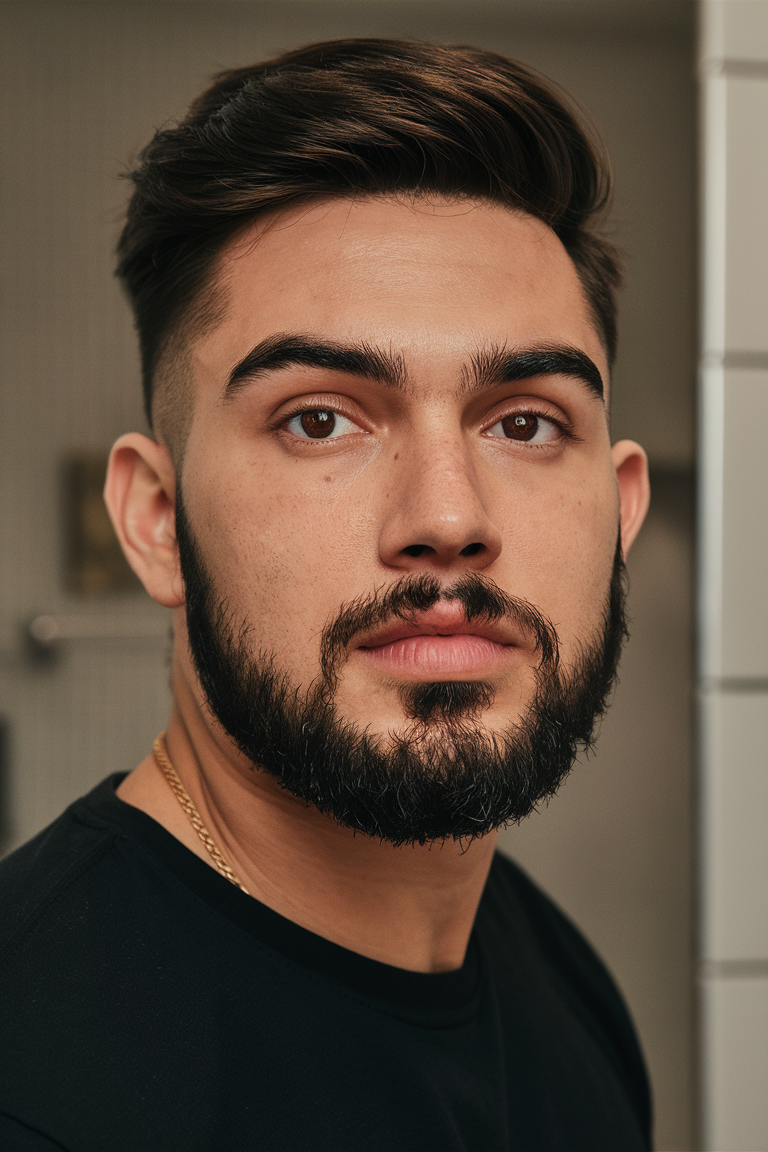 20 Ideas Best Men’s Haircuts for Round Face Shape – Short, Wavy, Curly, & Masculine Styles