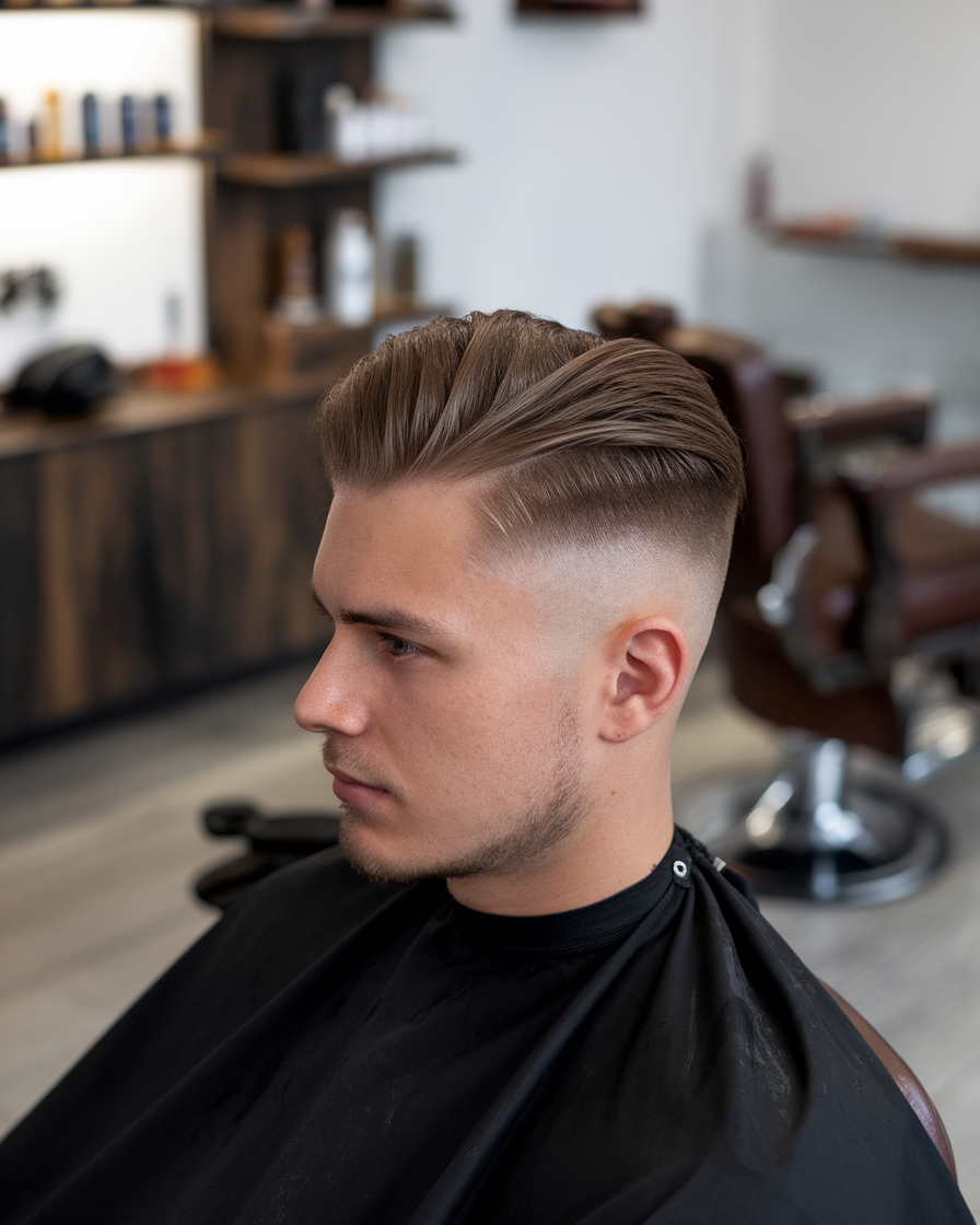 22 Men's Haircut Long Top Short Sides Styles – Modern Fade, Undercut, & Hairstyle Ideas