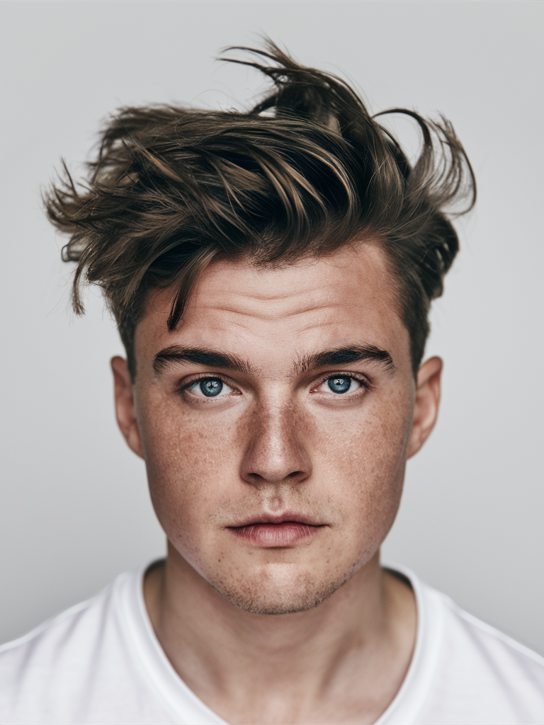 20 Ideas Best Men’s Haircuts for Round Face Shape – Short, Wavy, Curly, & Masculine Styles