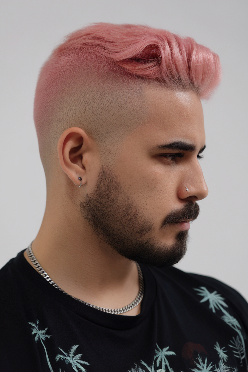 22 Men's Haircut Long Top Short Sides Styles – Modern Fade, Undercut, & Hairstyle Ideas