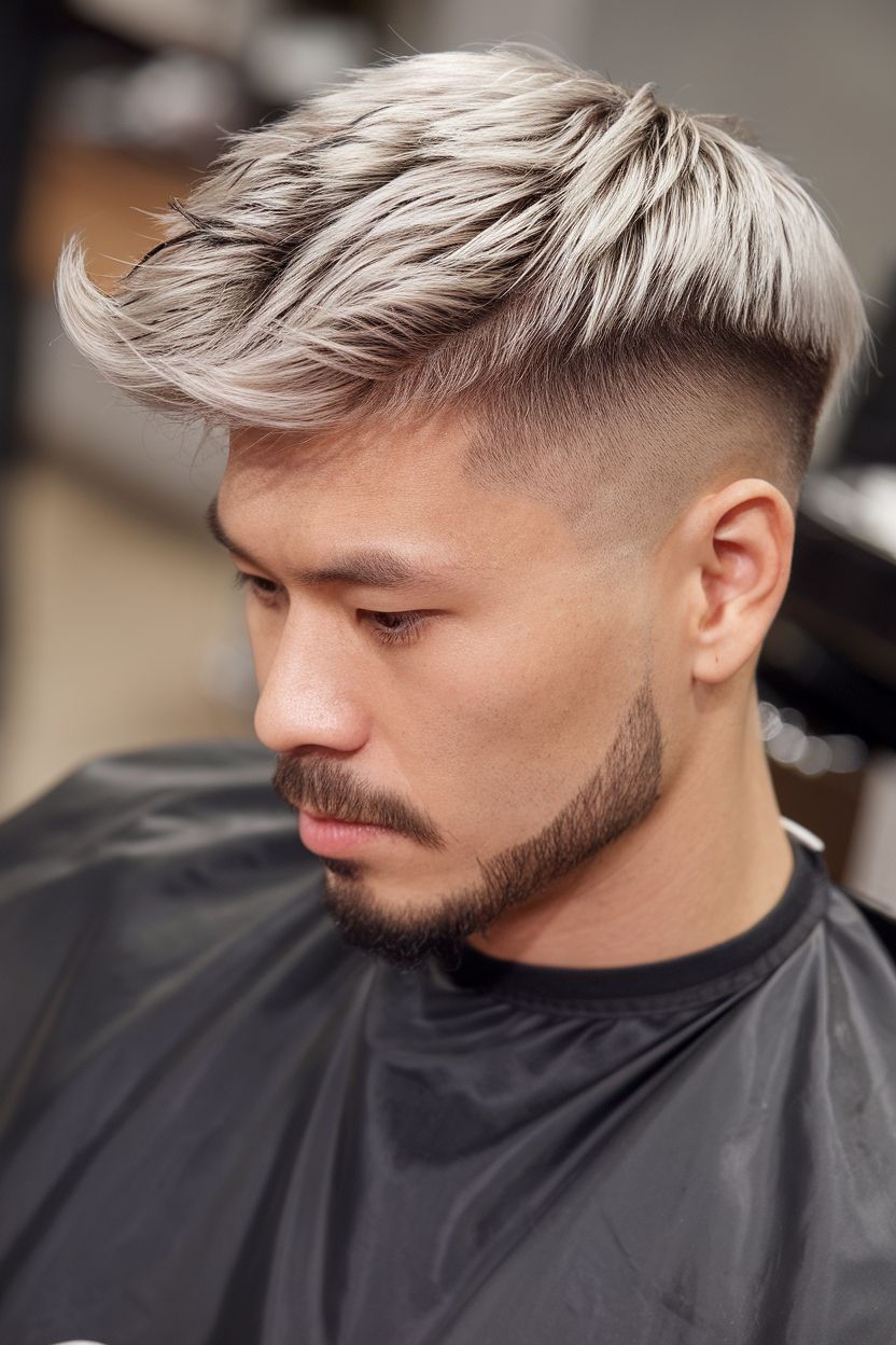 22 Men's Haircut Long Top Short Sides Styles – Modern Fade, Undercut, & Hairstyle Ideas