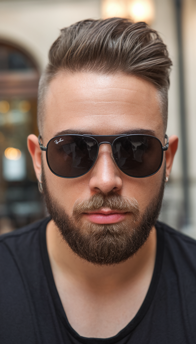 22 Men's Haircut Long Top Short Sides Styles – Modern Fade, Undercut, & Hairstyle Ideas