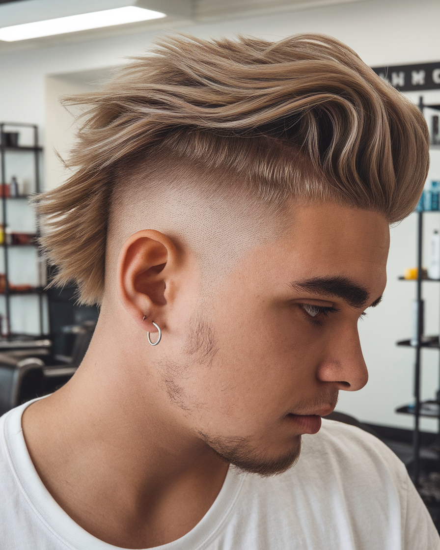 22 Men's Haircut Long Top Short Sides Styles – Modern Fade, Undercut, & Hairstyle Ideas