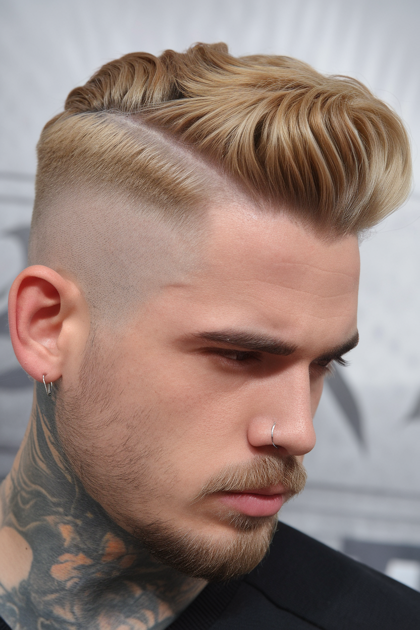 22 Men's Haircut Long Top Short Sides Styles – Modern Fade, Undercut, & Hairstyle Ideas