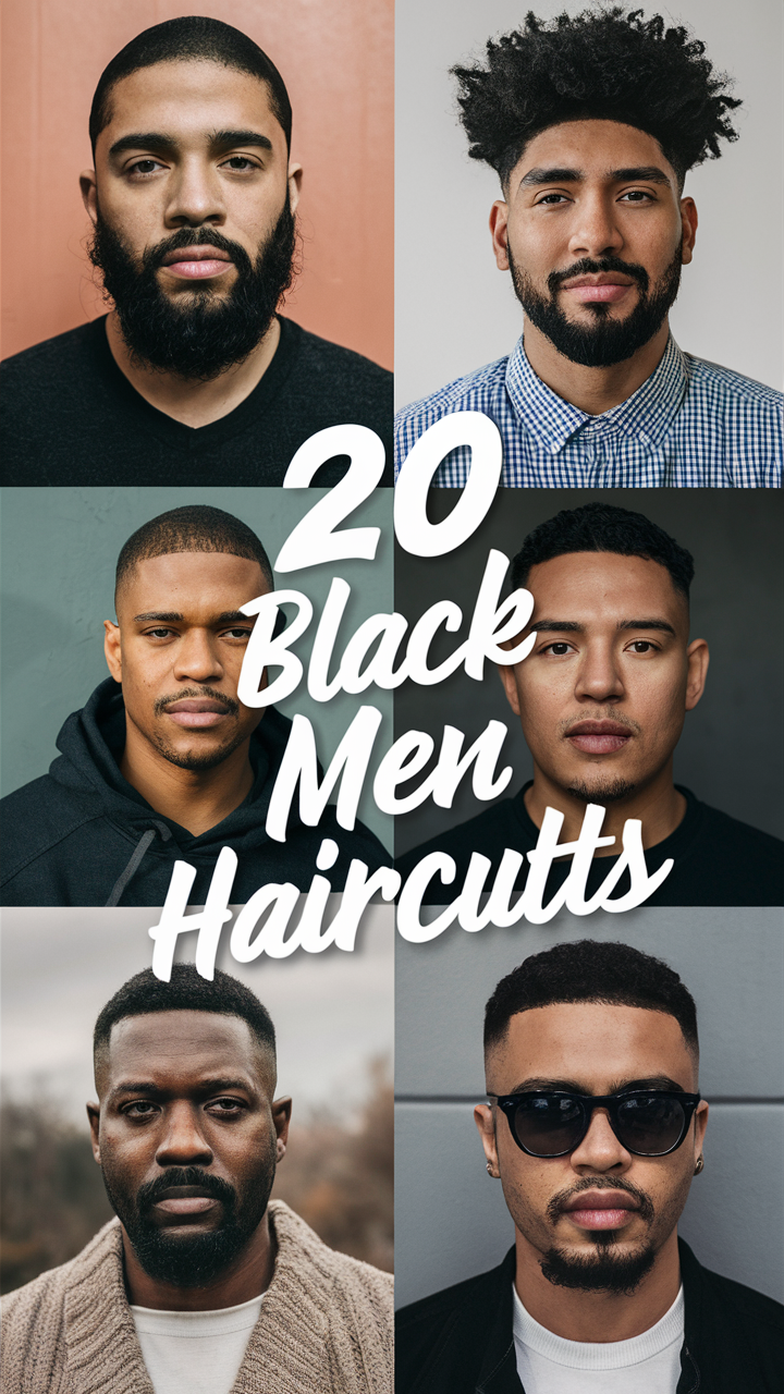 20 Ideas Best Black Men Haircuts: Taper Fades, Waves, Curly & Afro Styles