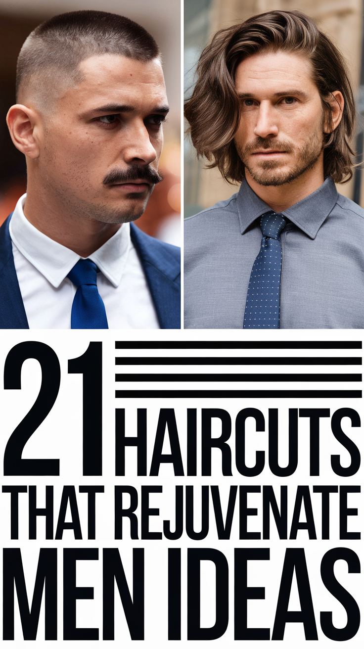 21 Ideas Haircuts That Rejuvenate Men – Best Styles for a Fresh, Youthful Look in 2025