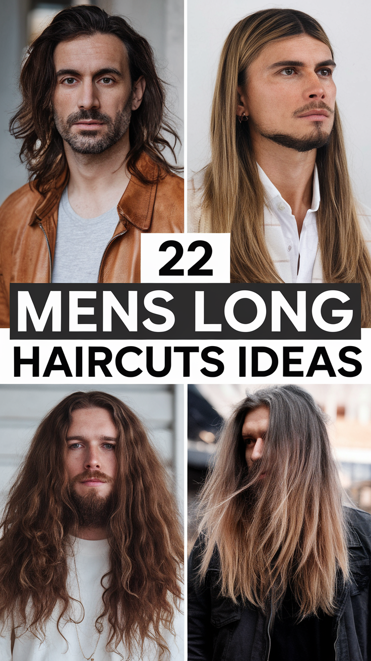 22 Mens Long Haircuts Ideas for Every Hair Type