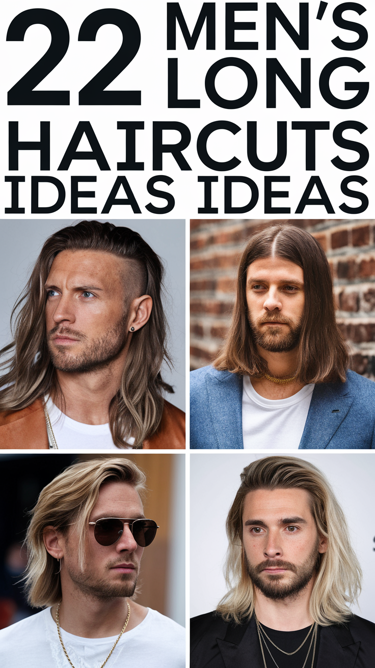 22 Mens Long Haircuts Ideas for Every Hair Type