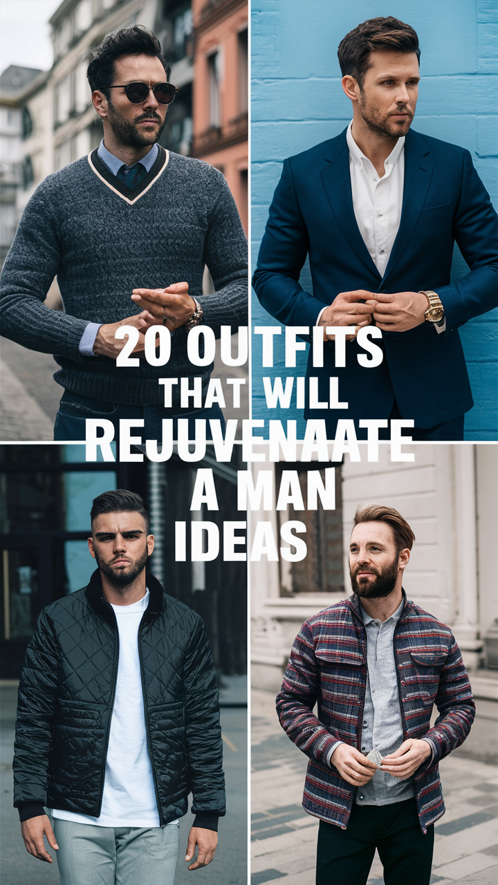 20 Outfits That Will Rejuvenate a Man – Casual, Streetwear & Party Style Ideas