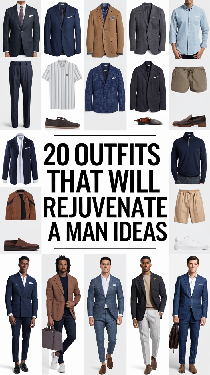 20 Outfits That Will Rejuvenate a Man – Casual, Streetwear & Party Style Ideas