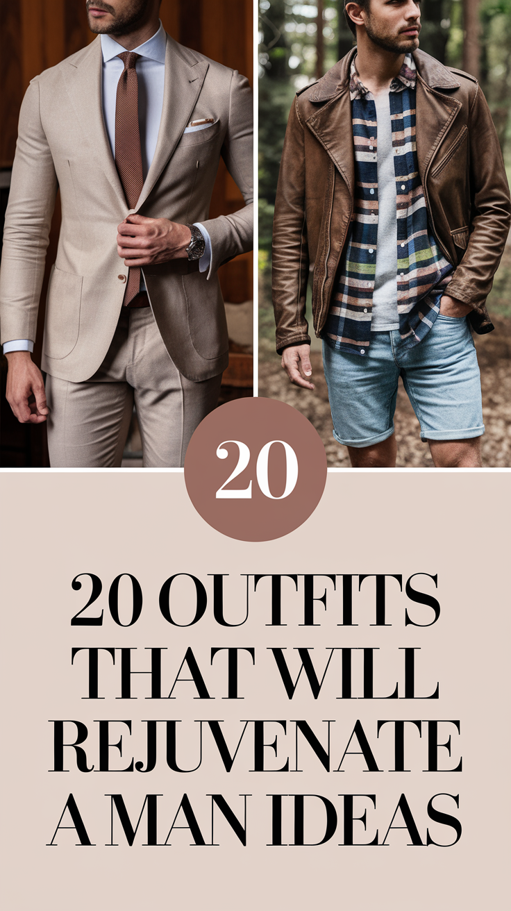 20 Outfits That Will Rejuvenate a Man – Casual, Streetwear & Party Style Ideas