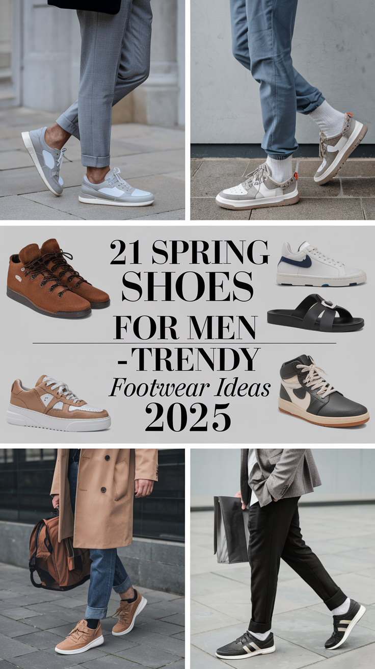 21 Spring Shoes for Men - Trendy Footwear Ideas 2025 for Casual & Formal Looks