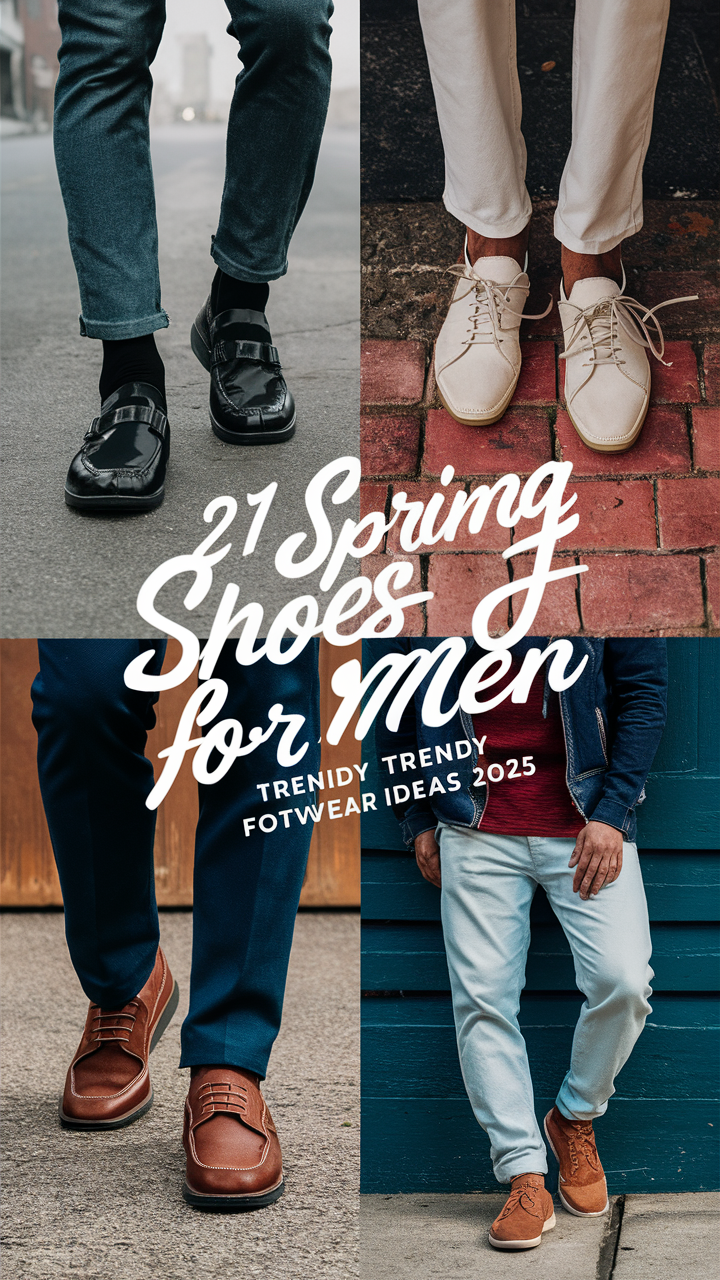 21 Spring Shoes for Men - Trendy Footwear Ideas 2025 for Casual & Formal Looks