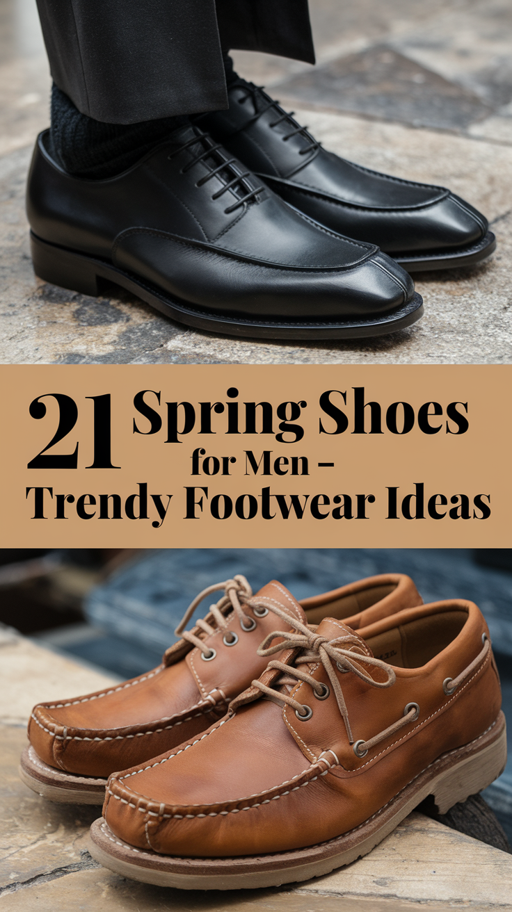 21 Spring Shoes for Men - Trendy Footwear Ideas 2025 for Casual & Formal Looks