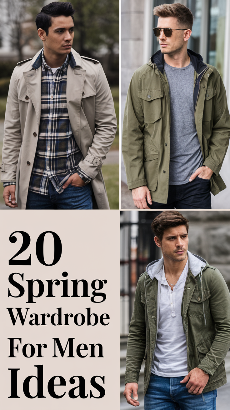 20 Best Spring Wardrobe for Men 2025 Ideas – Capsule, Classic & Minimal Styles