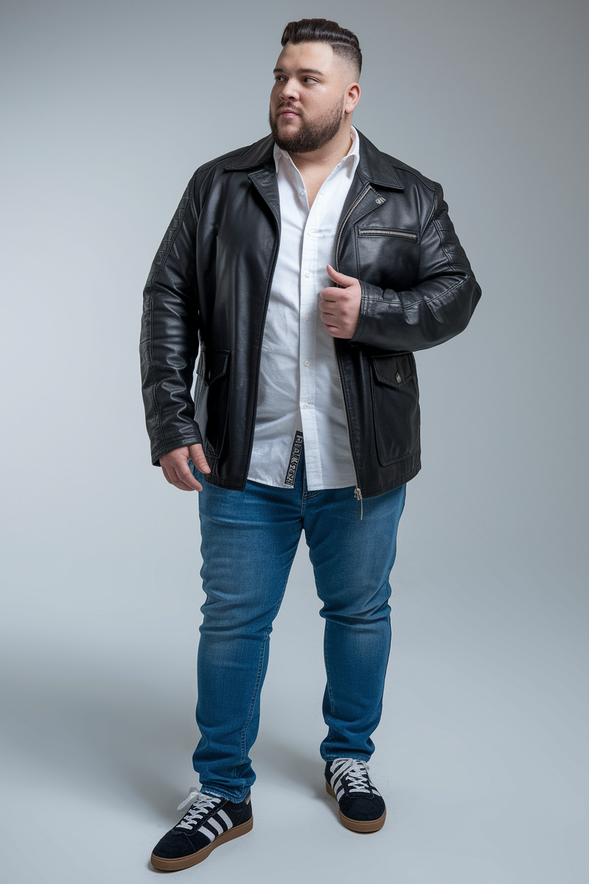 20 Plus Size Men's Clothing Outfit Ideas 2025 – Casual & Formal Styles