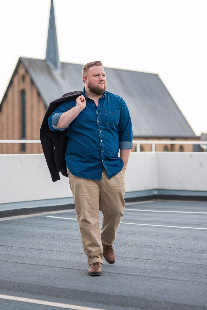 20 Plus Size Men's Clothing Outfit Ideas 2025 – Casual & Formal Styles