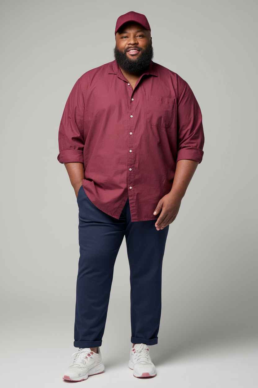 20 Plus Size Men's Clothing Outfit Ideas 2025 – Casual & Formal Styles