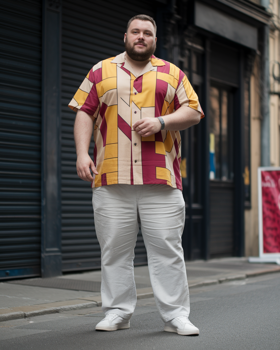 20 Plus Size Men's Clothing Outfit Ideas 2025 – Casual & Formal Styles