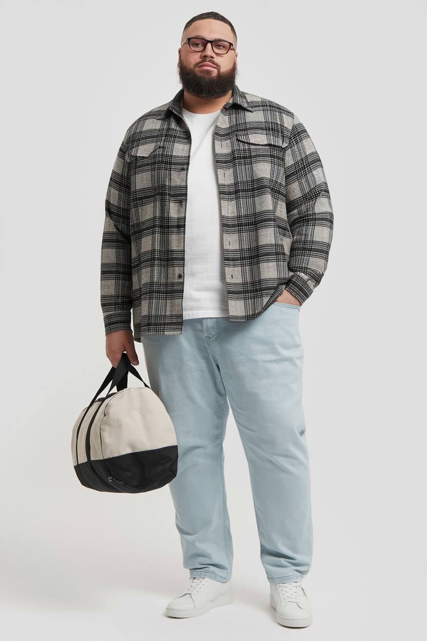 20 Plus Size Men's Clothing Outfit Ideas 2025 – Casual & Formal Styles