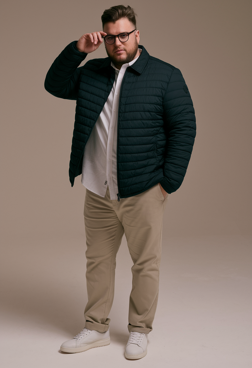 20 Plus Size Men's Clothing Outfit Ideas 2025 – Casual & Formal Styles