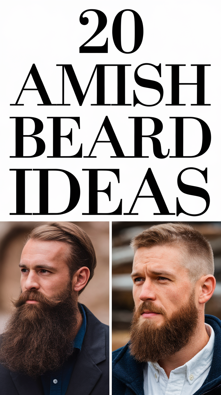 20 Amish Beard Ideas – Traditional & Modern Amish Beard Styles for Men