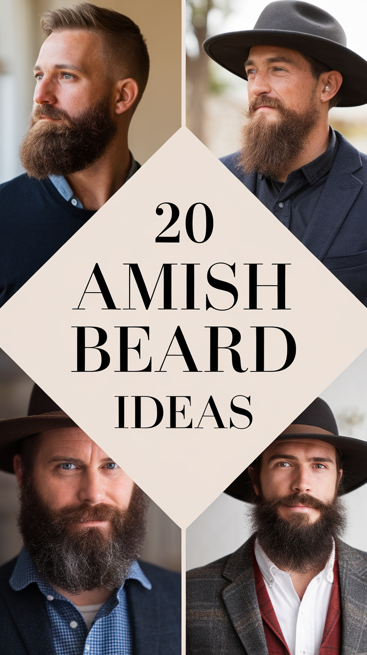 20 Amish Beard Ideas – Traditional & Modern Amish Beard Styles for Men