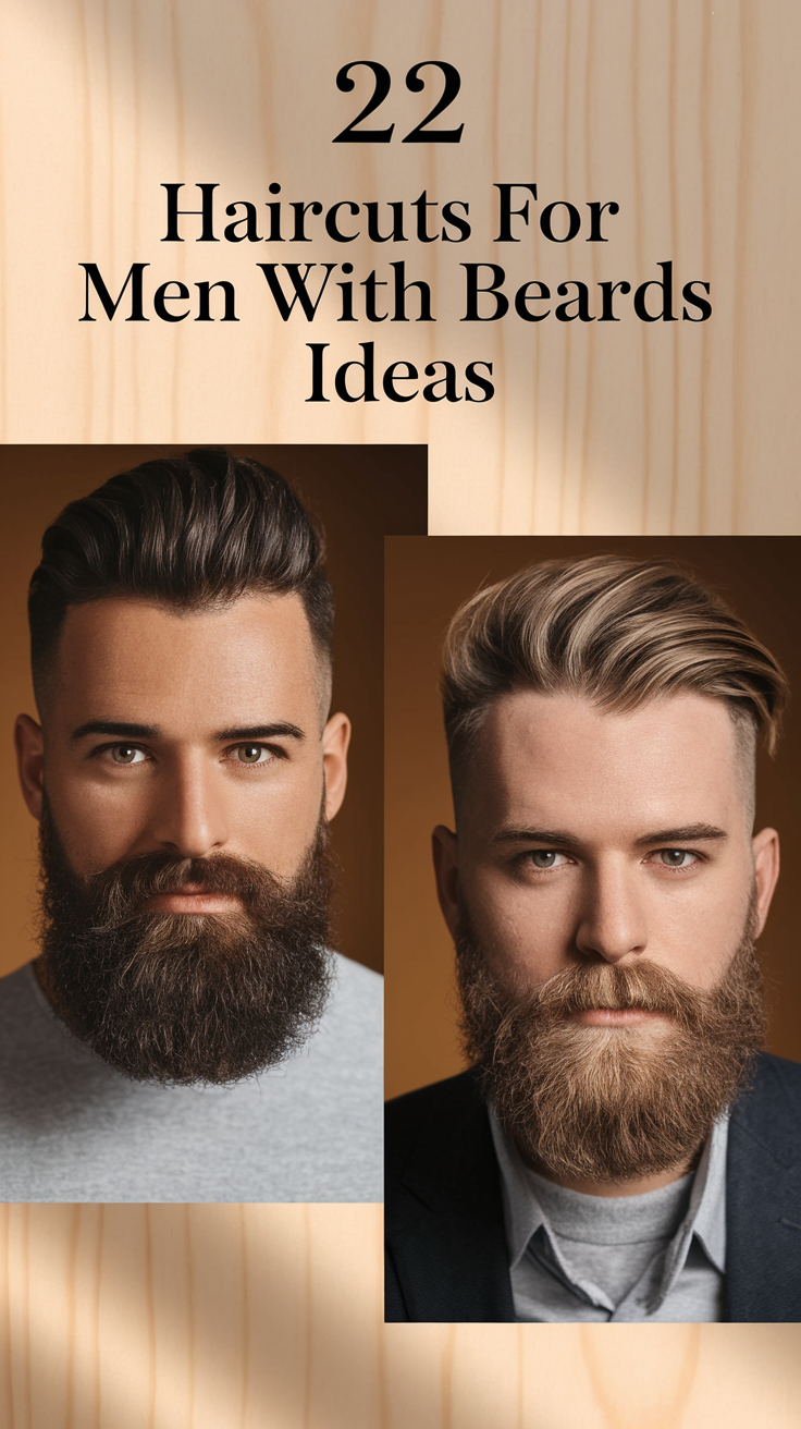22 Ideas Best Haircuts for Men with Beards – Styles for Every Face Shape & Hair Type