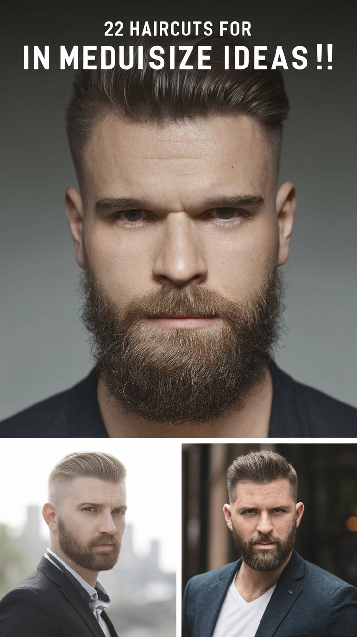 22 Ideas Best Haircuts for Men with Beards – Styles for Every Face Shape & Hair Type