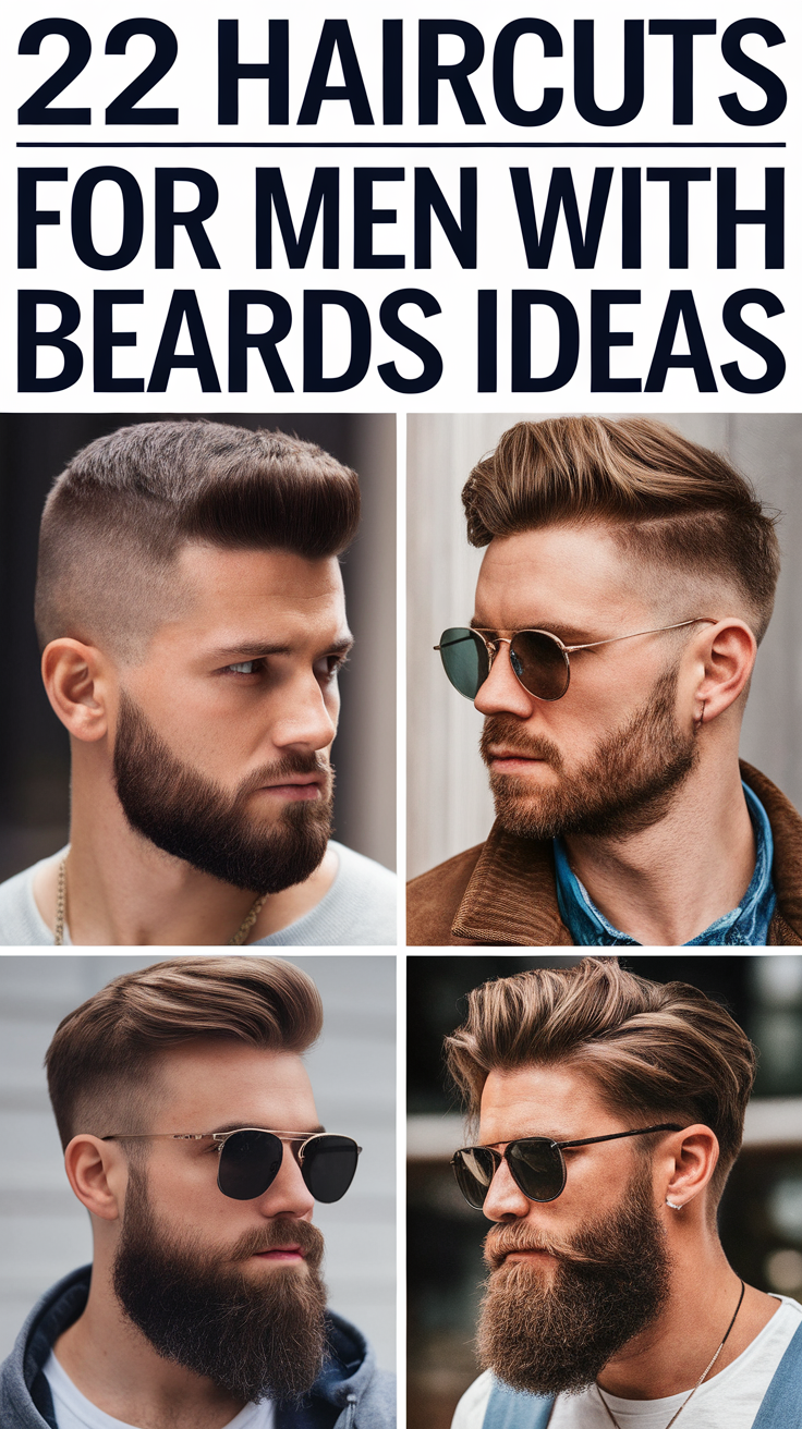 22 Ideas Best Haircuts for Men with Beards – Styles for Every Face Shape & Hair Type