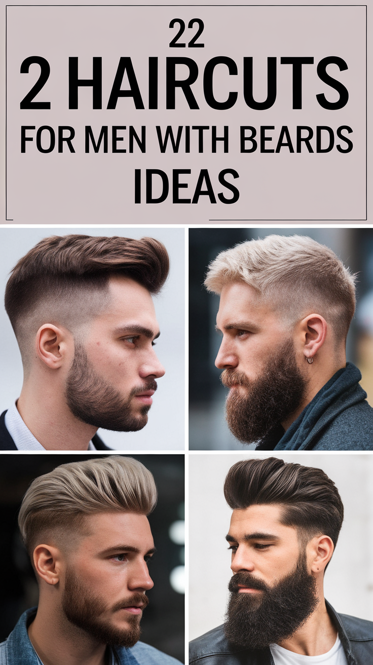 22 Ideas Best Haircuts for Men with Beards – Styles for Every Face Shape & Hair Type
