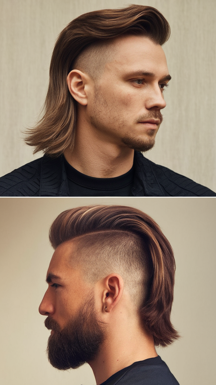 20 Modern Mullet Haircut for Men Ideas 2025 – Trendy, Stylish & Versatile Cuts