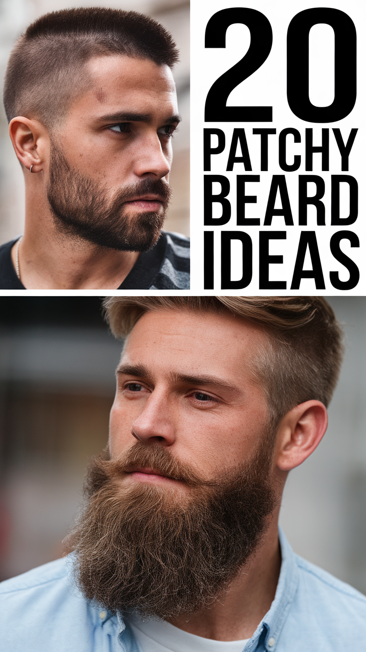 Patchy Beard Ideas: 20 Stylish Looks, Growth Tips & Best Styles for Men
