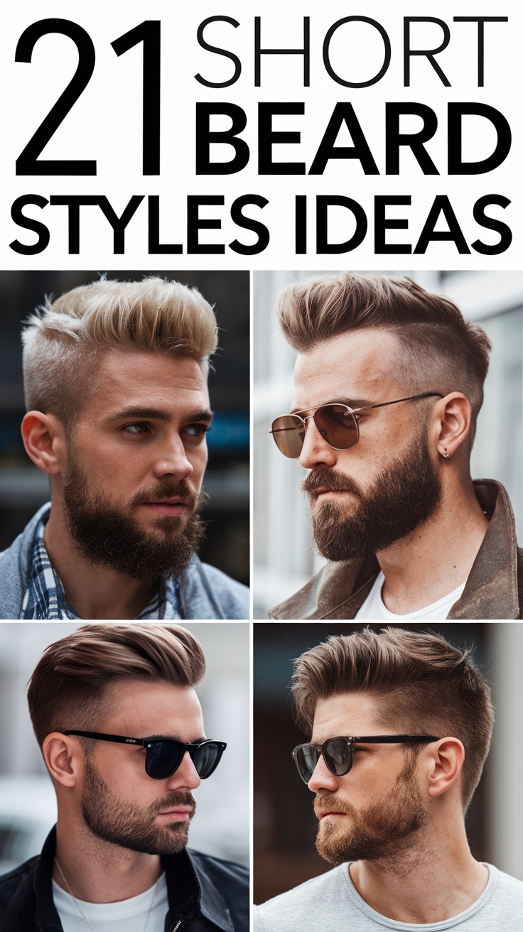 21 Short Beard Styles Ideas for Men – Trendy, Classy, and Clean Looks