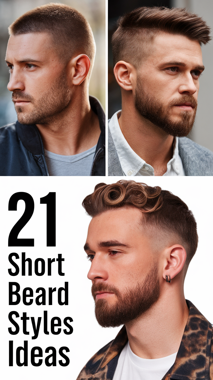 21 Short Beard Styles Ideas for Men – Trendy, Classy, and Clean Looks