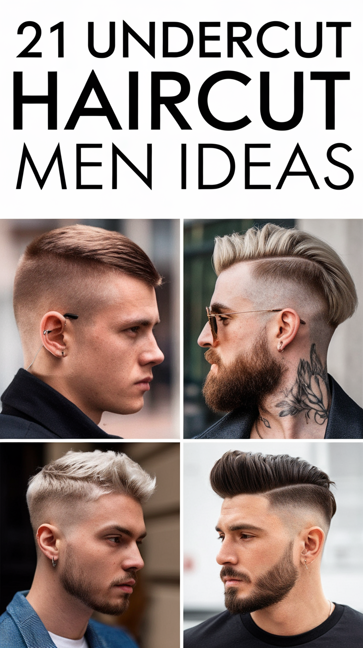 21 Best Undercut Haircut Men Ideas for All Hair Types & Face Shapes in 2025
